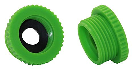 Gartenschlauchverbinder Zubehör Kunststoff 3/4 Stecker auf 1/2 Innengewinde-Anschluss PVC-Rohr-Reduzierung Joint Garten-Hahn-Adapter Wasserpistole Montage 8 Stück
