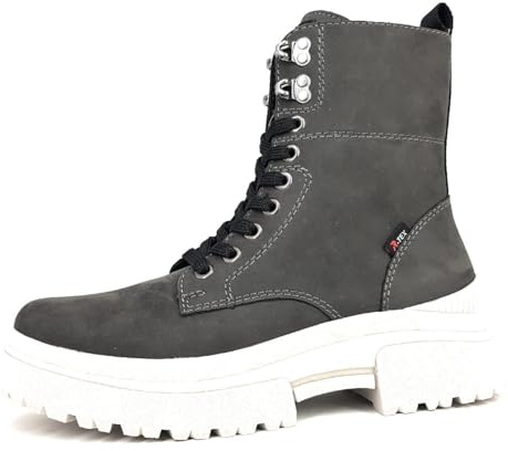 Rieker HWK Damen Stiefel dunkelgrau