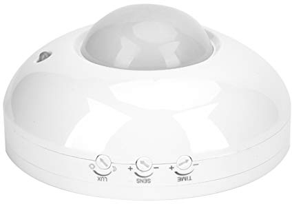 Acouto Commutateur de Détecteur de Mouvement, 110-240V 360 Degrés Interrupteur de Capteur de Mouvement de Présence au Plafond, Interrupteur de Capteur de Mouvement PIR Haute sensibilité