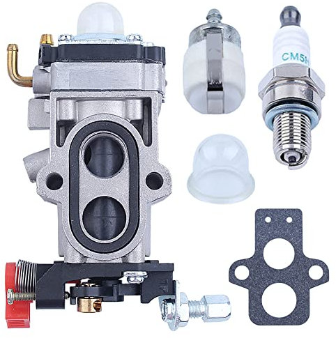 Gubeter Vergaser-Kit, für Husqvarna 150Bt 150Bf 350Bt 350Bf Rucksackgebläse, 502845001, ersetzt Vergaser für Walbro Wya-79