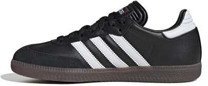 Adidas Unisex-Kid's Samba Indoor, Black/None/None, 4.5