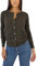 Gilet en Cachemire pour Femme - Fabriqué en Italie (FR/ES, Alpha/Lettres, M, Taille Normale, Taille Normale, Kaki)