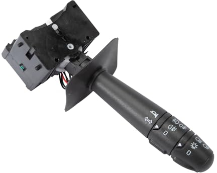 ManyWang Blinker-Scheinwerfer-Beleuchtungshebelschalter passend für Dacia Logan 2/MCV 2/Sandero 1/2 Nebelscheinwerfer vorne und hinten, 13 Pins