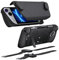 JSAUX ModCase für ROG Ally mit Abnehmbarer Frontschale, Schutzhülle, Metallhalterung und Riemen, kompatibel mit ASUS ROG Ally Zubehör-Basisset, Schwarz-PC0109