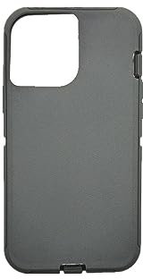 Michael Aabbye Replacement TPE Outer Skin Compatible with Otterbox Defender Series Case for iPhone 12 Mini Black