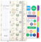 Kalender 2025 Buchkalender A5 1 Woche 2 Seiten,Terminplaner 2025 (Oct.2024-Dez.2025) mit 100 g/m² Papier,Planer 2024/2025 mit PU-Leder Hardcover Für Schulplaner,Terminkalender (BY-Gelb)