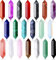 SaiXuan 20 Stück Sechseckige Edelsteine，Natürliche Kristalle zur Chakren-Ausrichtung, Meditation & Energieheilung, Mit Amethyst, Obsidian, Tigerauge für Spirituelle Deko & DIY-Schmuck
