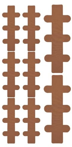 Achillessehne Tape, Kinesiologie Tape Knöchel, Sport Kinesiologie Streifen, Einfach anzubringen, Wasserdicht, 8 Stück, für Achillessehne und Muskelentlastung