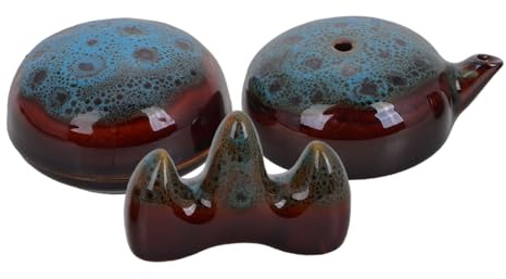 Tofficu Chinese Calligraphy Kit Inkstone Pen Pad Box Writing Brush Stand Robust Ceramic Easy Maintenance