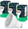 V-TAC 3x Ampoules LED GU10-6W Haute luminosité (Équivalent 60W) - CHIP SAMSUNG - 445 Lumen - Spot LED GU10 pour une Efficacité Maximale et une économie d'énergie - Blanc Chaud 3000K