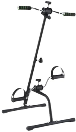 rockible Verstellbares Tragbares Heimtrainer Fahrrad mit Pedalen für Senioren zu Hause