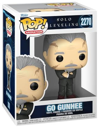 Funko Pop! Animation: Solo Leveling - Go Gunhee | Merchandising Oficial - Figura de Vinilo Coleccionable para Decoración - Regalo Friki de Cumpleaños