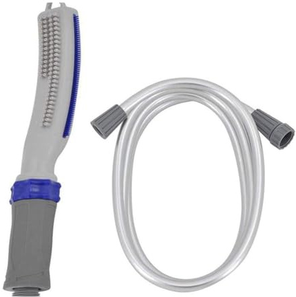 Asyduey Dog Shower Head, Pet Shower Attachment,Pet Bathing Spraye, Indoor Outdoor Dog Washing Sprayer Includes 8 Foot Flex Hose