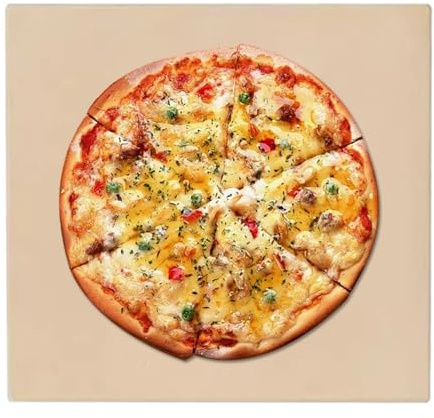 kaiop Pizzastein - Rechteckige Backform | Antihaft Pizza Stein Für Grill, Ofen, Kochen, Brot, Küche, Indoor, Outdoor, Camping, Restaurant