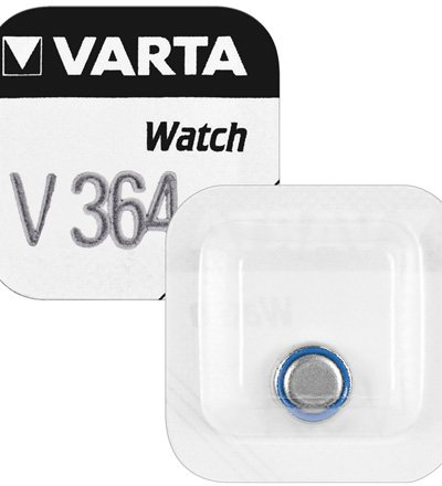 Varta V 364 – Piles bouton oxyde d'argent (/Coin)