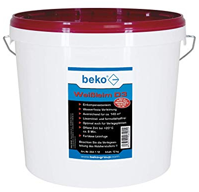 beko Holzleim weißleim D3 12 kg 264 1 12
