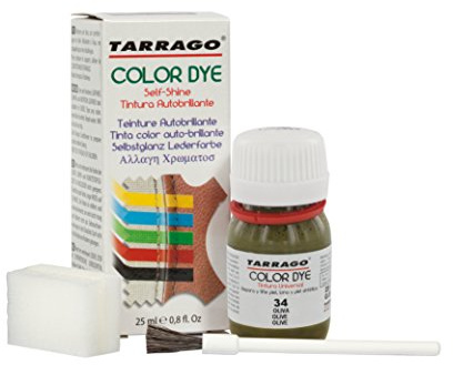 Lederfarbe Color für Naturleder, Synthetik und Textil | Lederfärbemittel 25 ml | Farbstoff für Schuhe