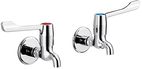 Armitage Shanks S8270AA Chrome Markwik Two Lever Wall Mount 1/2 Basin