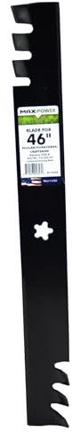 MAXPOWER 331739XB Mulchmesser für 116,8 cm Schnittarbeiter, Husqvarna und Poulan Rasenmäher, ersetzt OEM-Nr. 403107 und 532403107