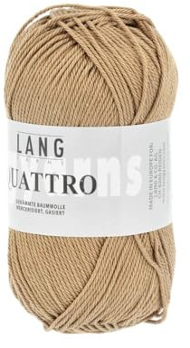 Lang Yarns Quattro 0039 hellbraun