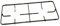 GRILLE FONTE 2 FEUX + PATINS pour CUISINIERE CONTINENTAL EDISON - 201191220202