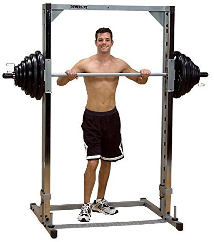 Body-Solid PSM-144 Powerline-Serie Multipresse Kraftstation mit Gewichten, 50mm (Hantelscheiben Guss (Griffnarbe))