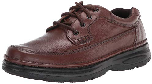 Nunn Bush Cameron Comfort Walking Oxford Brown Tumbled Leather 9