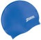 Zoggs Badekappe Silicone Cap, Royal, onesize, 300780
