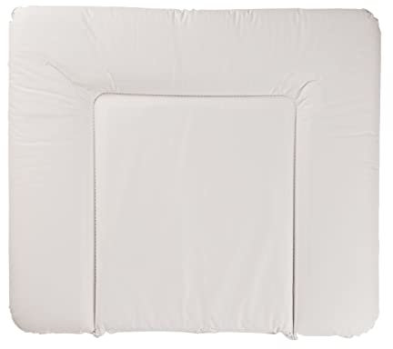 Geuther 5835 Wickelmulde Lena Passung: 85 x 75 cm Wickeltischunterlage geeignet für Wickelregal Clarissa & andere Wickeltische erhöhter Rand und Kopfschutz einfach abwaschbar Weiß