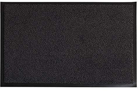 HT F & S Mars Premium Schmutzfangmatte 60 x 80 cm anthrazit - robust und waschbar - für Innen- und Außenbereich geeignet - Made in Europe