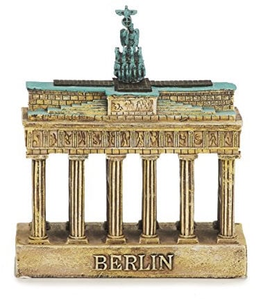 Sunny Toys Polymodell Brandenburger Tor in 3D, Mehrfarbig, 13 x 14 cm, 11849