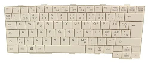 Fujitsu Keyboard WhiteIL WIN8, FUJ:CP628490-XX