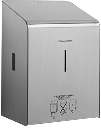 Kimberly-Clark Professional, 8976, Rollenhandtuchspender, Edelstahl, 1 x 1 Spender