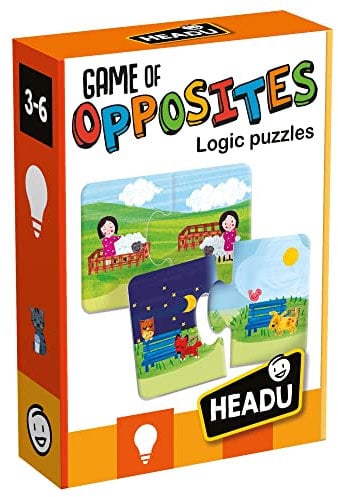 HEADU | Game of Opposites - matching logic puzzle | Educational Games & Puzzles | Ages 3-6 years