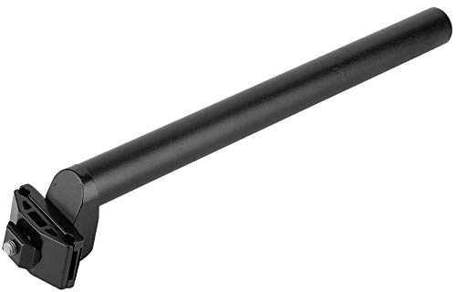 Sattelstütze 25Mm,Sattelstütze Gefedert,Sattelstütze 25 4 Mm,25,4 * 300 Mm Berg Rennrad Stoßfest Aluminiumlegierung Fahrrad Sattel Sattelstütze Rohr Sattelstütze(Schwarz)