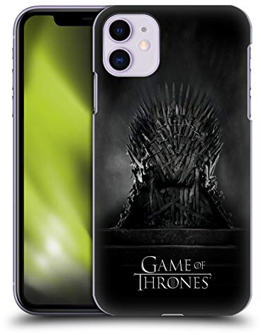Head Case Designs Officially Licensed HBO Game of Thrones Iron Throne Key Art Hard Back Case Compatible With Apple iPhone 11