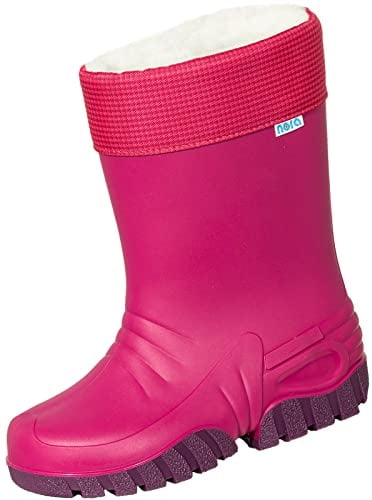 Spirale Paolo II, Stivali da Pioggia Bambina, Fucsia, 23 EU