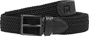 Redbridge Geflochtener Gürtel Elastisch Flexibel verstellbar Unisex Stretchgürtel Schwarz 105