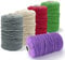 Hilo Macrame 3 mm. (PACK 5 Colores) Cuerda Macrame Cortinas -100% Agodon - (50 m)
