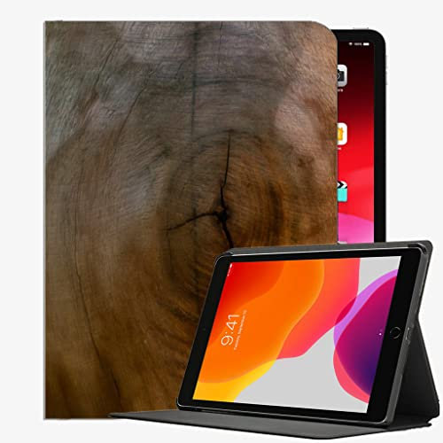 YENDOSTEEN Custodia Compatibile con iPad Mini 3/ Mini 2/Mini,Superficie del legno Cranny. Riattivazione/Sospensione Automatica,Supporto per Pencil