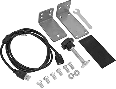 KOSDFOGE 64Bit USB Handbremse,für PC mit Feste Basis, Einstellbare SIM Rennspiele PC Handbrake mit Hoher Präzision und Linearität für LO GITECH G25 G27 G29 G920 G923 THRUST MASTER T300
