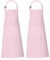 RAJRANG Cotton Cooking Aprons with 3 Pockets Grill BBQ Apron for Women and Men Adjustable and Easy Care 69 x 89 cm