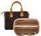 DOIAPUOS Geldbörsen-Organizer-Einsätze für Louis Vuitton Speedy 25 Handtaschen, Beige, Größe S