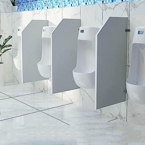 Urinal-Trennwand-Schutzwand, Männer-Urinal-Sichtschutz, Toiletten-Trennwand, wasserdichter Urinal-Trennwand-Trennwand, wandmontierte Urinal-Trennwandverlängerung, für Schule/Bar, Urinal-Barriere (3-t