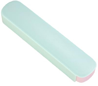 yuwqqoajv Custodia da viaggio leggera per posate per una comoda cena in viaggio con cucchiaio, forchetta, bacchette, posate, custodia in plastica, ampie applicazioni, Verde nordico