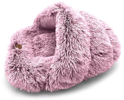 PATAM Cuccia Pelosa per Cani e Gatti – Antiscivolo, Lavabile in Lavatrice - Letto/Cuscino per Animali Domestici – Friends Rosa 60x50 cm