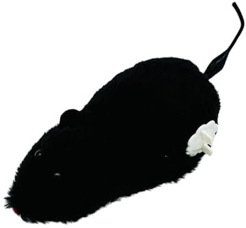 Cat Mice Toys | Wind up Indoor Cat Plush Mousee Hunting Toy | Simulation Catnip Soft Toy | Plush Mice Wind-up Pet Toys, Clockwork Mousee Running Toy, Realistic Mousee Racing Toy for Kitten, Indoor Cat