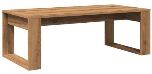 vidaXL Couchtisch, Beistelltisch Praktische Tischplatte, Kaffeetisch für Wohnzimmer, Sofatisch Teetisch, Modern, Artisan-Eiche Holzwerkstoff
