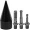 Yardwe 1juego Brocas Para Leña De Acero Divisor De Troncos De Alta Resistencia Brocas Cónicas Para Astillado De Madera Compatible Con Herramientas Eléctricas Para Uso Campo Y Hogar