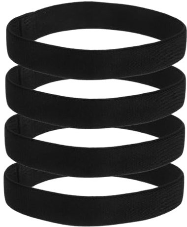 CLISPEED Elastische Lunchbox Bänder Nylon 4 Stück 30x360mm Sicherer Verschluss Flexible Tragegurte Für Bento Boxen Schule Büro Outdoor